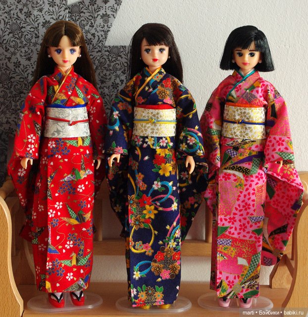 Куколки Такара - Дженни и еë друзья: кимоно-серии | Бэйбики Куколки Такара - Дженни и еë друзья: кимоно-серии (фото 9)