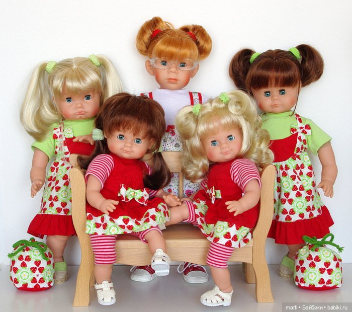 Куколки Schildkröt - землянички