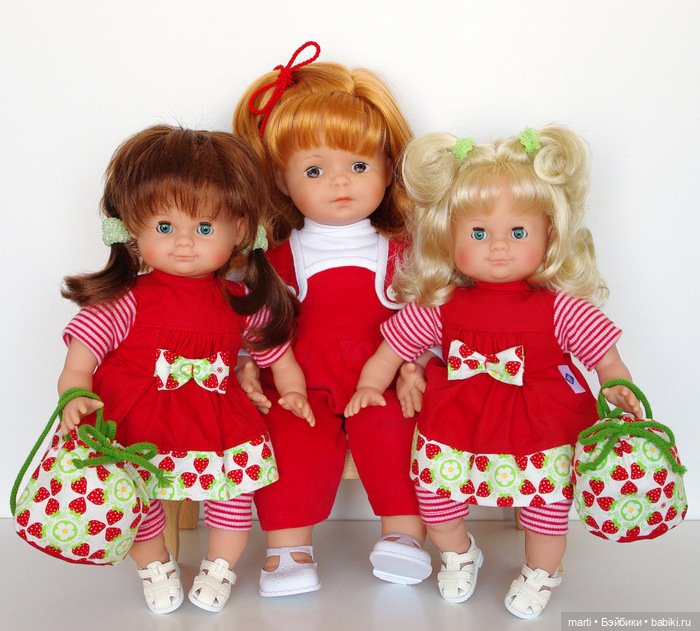 Куколки Schildkröt - землянички