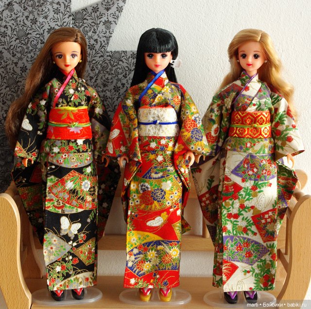 Куколки Такара - Дженни и еë друзья: кимоно-серии | Бэйбики Куколки Такара - Дженни и еë друзья: кимоно-серии (фото 5)