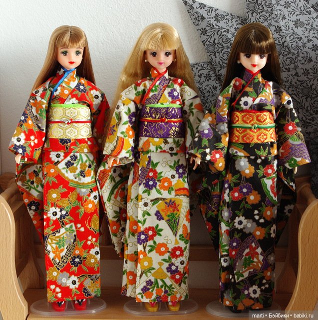 Куколки Такара - Дженни и еë друзья: кимоно-серии | Бэйбики Куколки Такара - Дженни и еë друзья: кимоно-серии (фото 8)