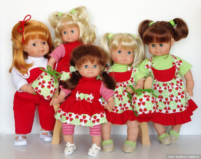 Куколки Schildkröt - землянички