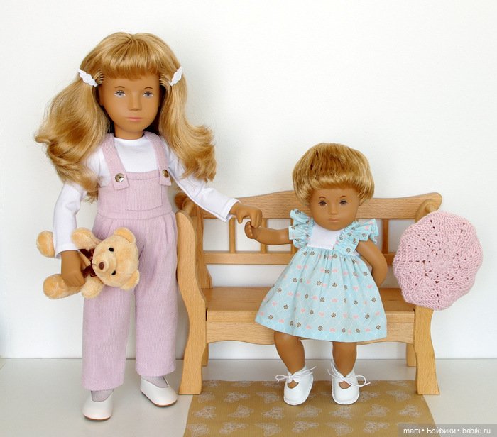 Саша и Сэнди Morgenthaler dolls в новых нарядах (фото 8)