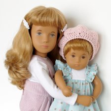 Саша и Сэнди Morgenthaler dolls в новых нарядах