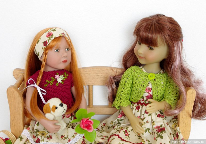 Бэлла Ruby Red с розами и встреча с Эмми Zwergnase