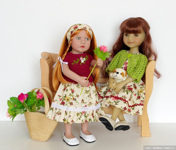 Бэлла Ruby Red с розами и встреча с Эмми Zwergnase