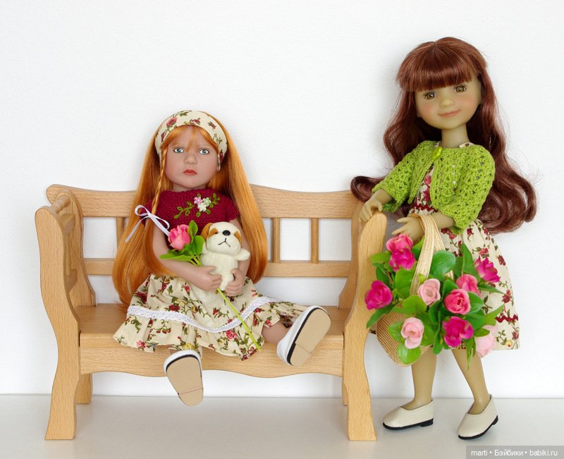 Бэлла Ruby Red с розами и встреча с Эмми Zwergnase