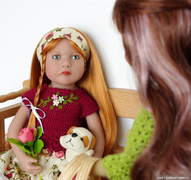 Бэлла Ruby Red с розами и встреча с Эмми Zwergnase