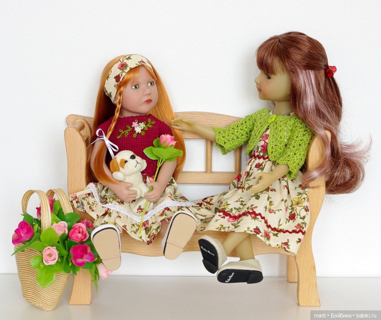 Бэлла Ruby Red с розами и встреча с Эмми Zwergnase