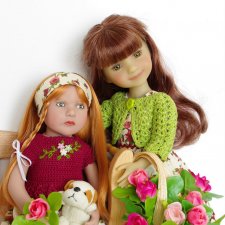 Бэлла Ruby Red с розами и встреча с Эмми Zwergnase