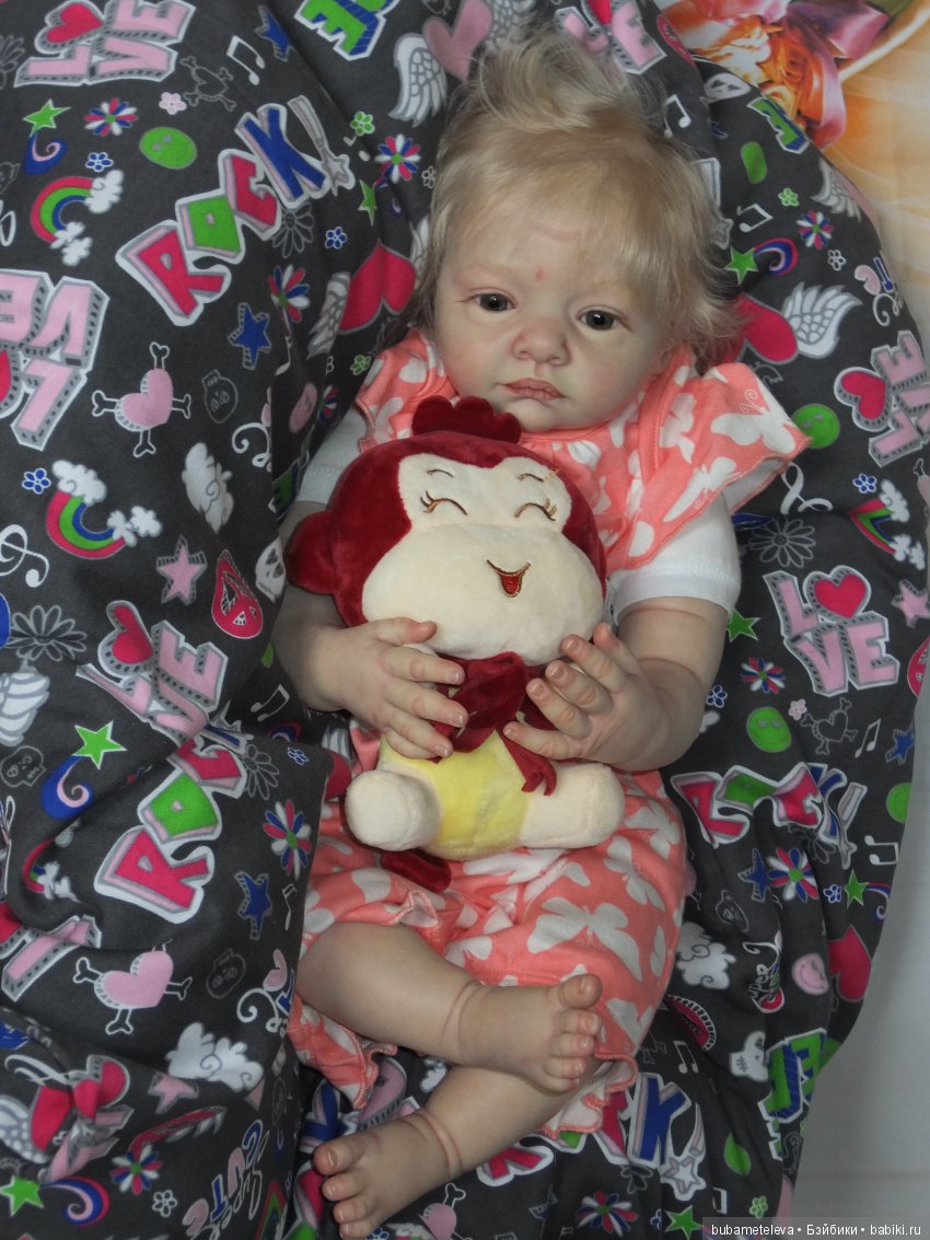 ...Кудри белоснежные, пышные и нежные. Кукла реборн