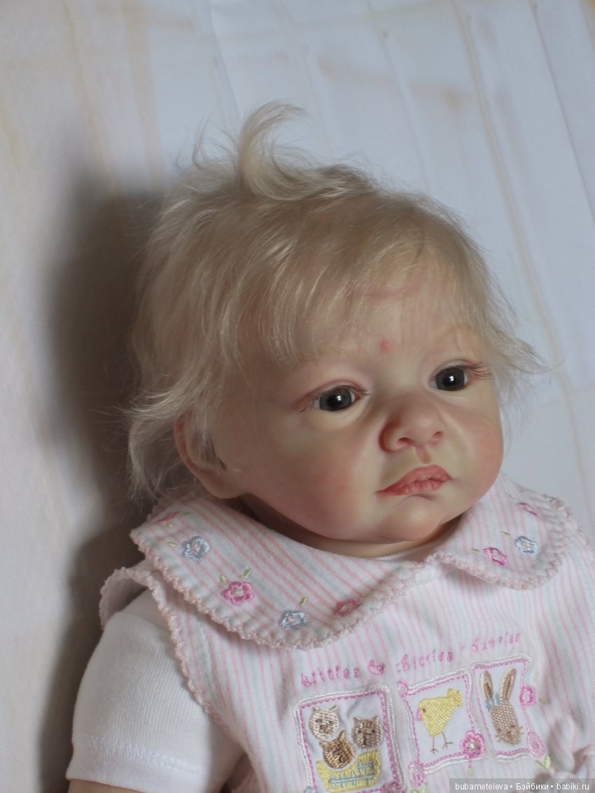 ...Кудри белоснежные, пышные и нежные. Кукла реборн