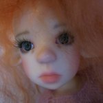 Примерялочки паричков. Куклы от Kaye Wiggs