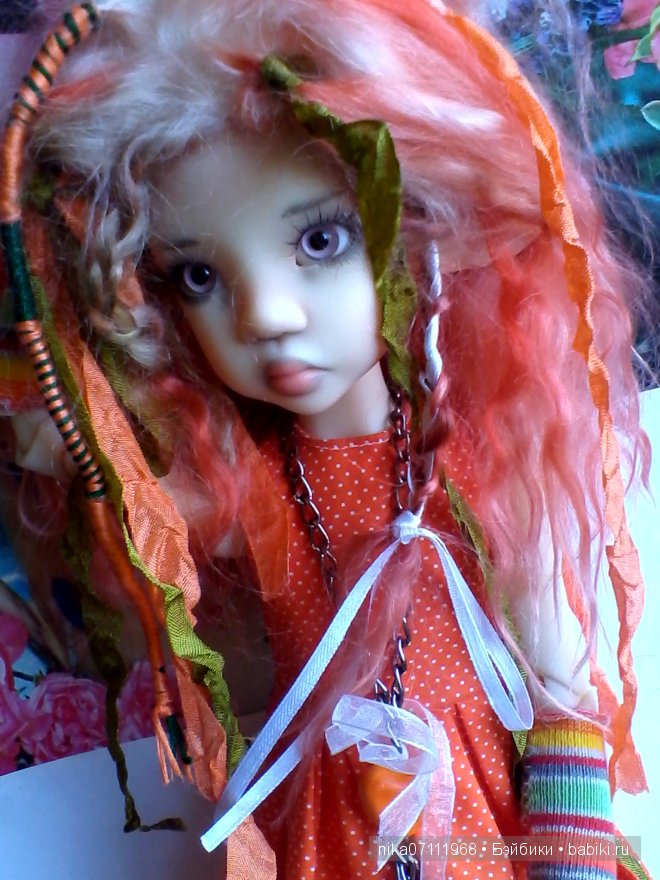 Рыжее солнышко от Кайе , Елены и Алёны. Larissa от Kaye Wiggs (фото 7)