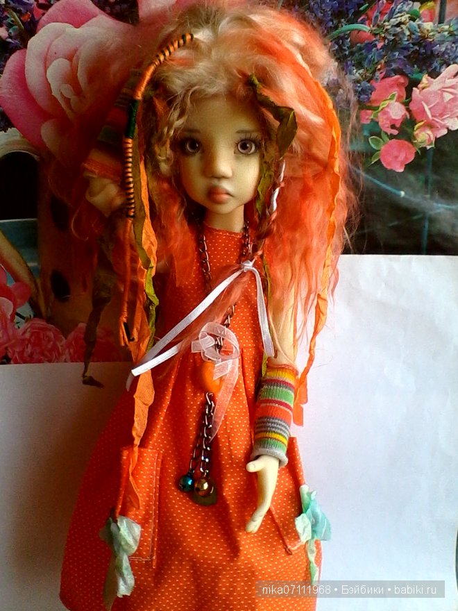 Рыжее солнышко от Кайе , Елены и Алёны. Larissa от Kaye Wiggs (фото 4)