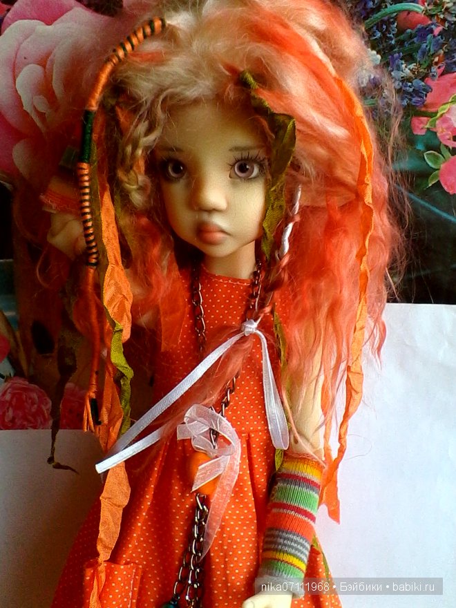 Рыжее солнышко от Кайе , Елены и Алёны. Larissa от Kaye Wiggs (фото 6)