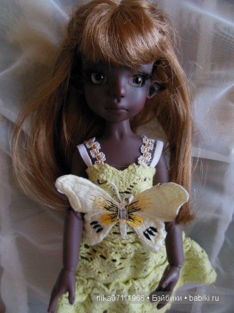 Ну вот: и моя ОрЕшенка ко мне приехала. Kaye Wiggs Dark tan Nutmeg (фото 4)