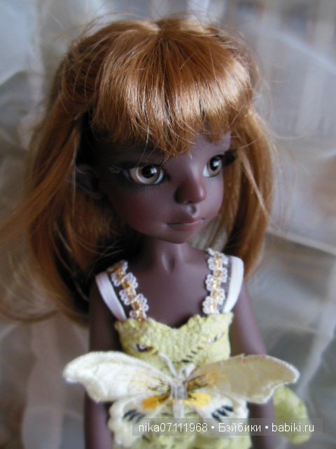 Ну вот: и моя ОрЕшенка ко мне приехала. Kaye Wiggs Dark tan Nutmeg