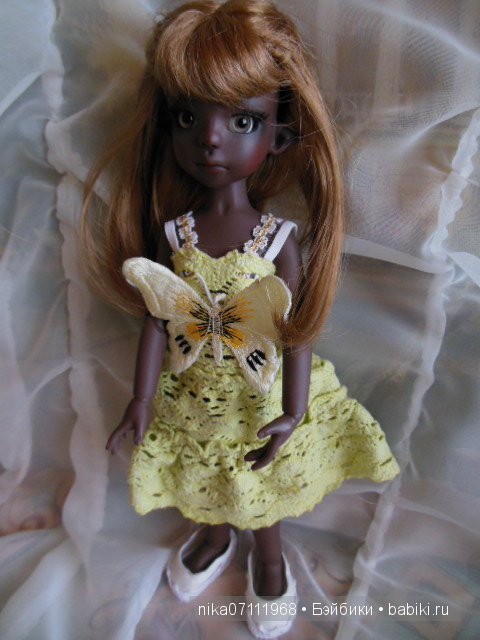 Ну вот: и моя ОрЕшенка ко мне приехала. Kaye Wiggs Dark tan Nutmeg (фото 3)