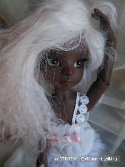 Ну вот: и моя ОрЕшенка ко мне приехала. Kaye Wiggs Dark tan Nutmeg (фото 6)