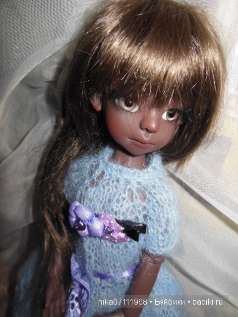 Ну вот: и моя ОрЕшенка ко мне приехала. Kaye Wiggs Dark tan Nutmeg