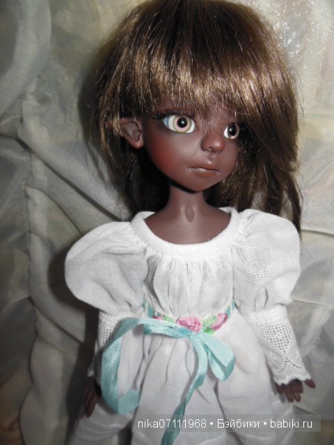 Ну вот: и моя ОрЕшенка ко мне приехала. Kaye Wiggs Dark tan Nutmeg