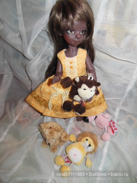 Ну вот: и моя ОрЕшенка ко мне приехала. Kaye Wiggs Dark tan Nutmeg