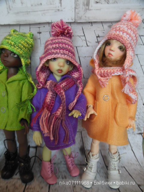 Малыши собрались погулять .. Ничего не забыли ? Куклы Кайе Виггз