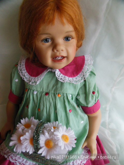 Рыжее солнышко Дотти с ромашками.. Dotty от Sissel Skille (фото 2)