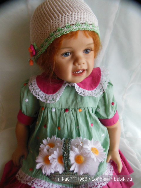 Рыжее солнышко Дотти с ромашками.. Dotty от Sissel Skille (фото 4)