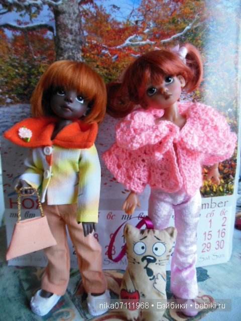 Примерялочки Орешка и Милли. Куклы Кайе Виггз