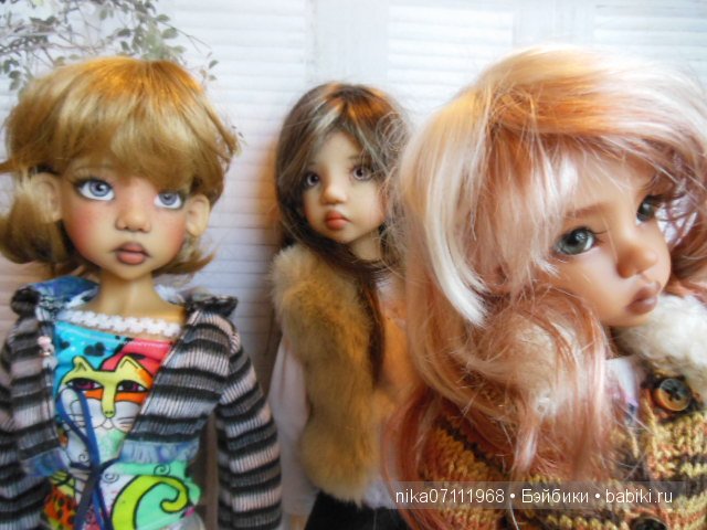 3 полуграции от К.Виггз (Нисса , Хоуп , Ларисса). Куклы Кайе Виггз