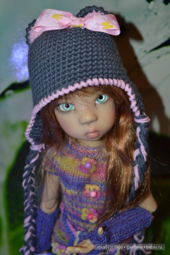 Мышка и мишка . Шапочки для каешек (фото 8)