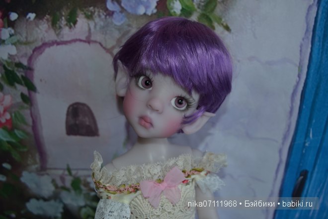 Новые парички и наряд Лайлочки-сирЕньки, Kaye Wiggs