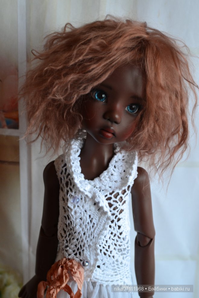 Моя "шоколадная" мечта! Кукла Kaye Wiggs (фото 2)