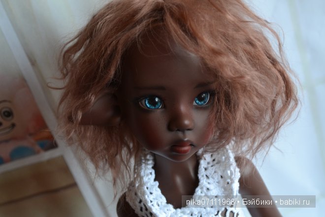 Моя "шоколадная" мечта! Кукла Kaye Wiggs (фото 6)