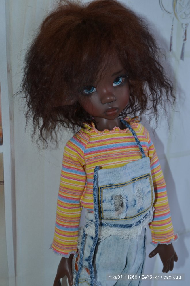 Моя "шоколадная" мечта! Кукла Kaye Wiggs