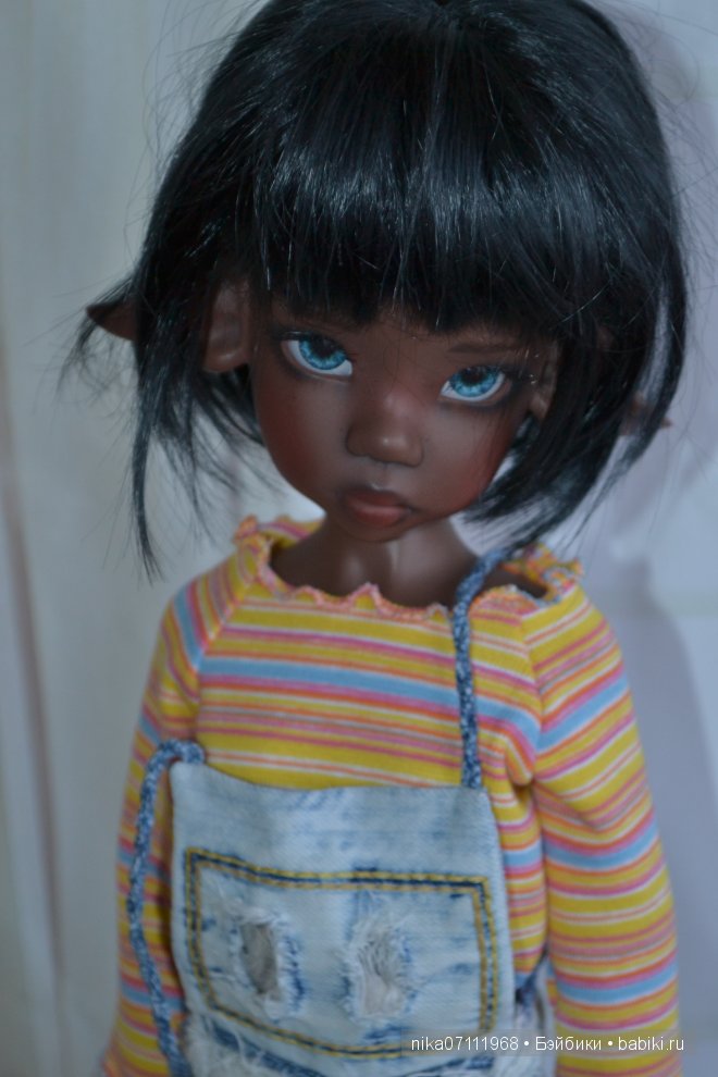 Моя "шоколадная" мечта! Кукла Kaye Wiggs (фото 8)