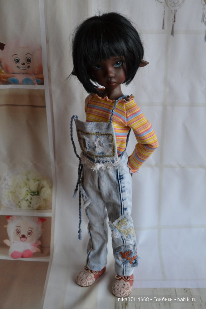 Моя "шоколадная" мечта! Кукла Kaye Wiggs (фото 9)