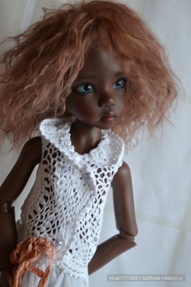 Моя "шоколадная" мечта! Кукла Kaye Wiggs (фото 7)