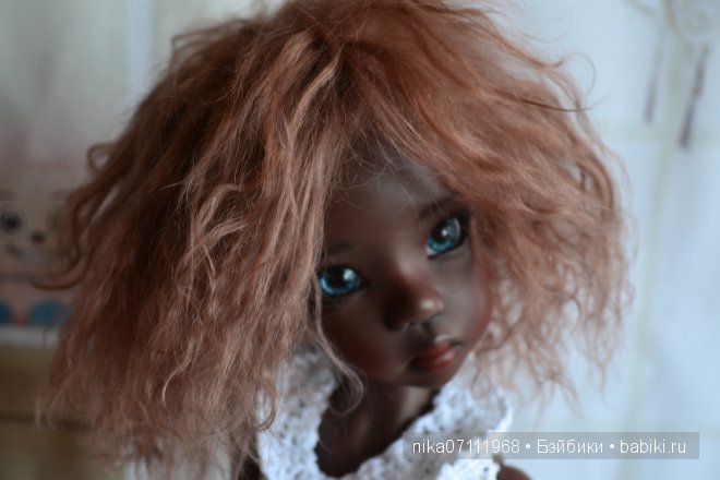 Моя "шоколадная" мечта! Кукла Kaye Wiggs (фото 4)