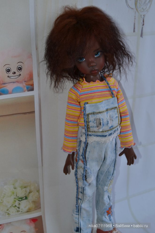 Моя "шоколадная" мечта! Кукла Kaye Wiggs