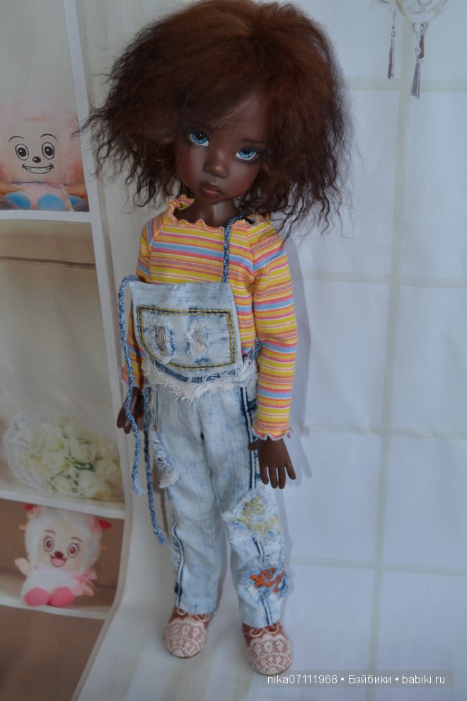 Моя "шоколадная" мечта! Кукла Kaye Wiggs