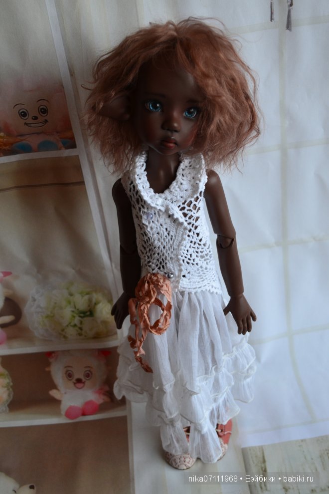 Моя "шоколадная" мечта! Кукла Kaye Wiggs (фото 5)