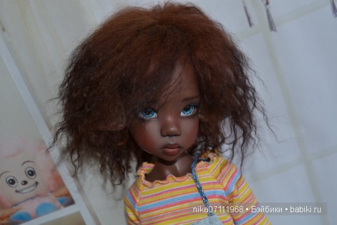 Моя "шоколадная" мечта! Кукла Kaye Wiggs