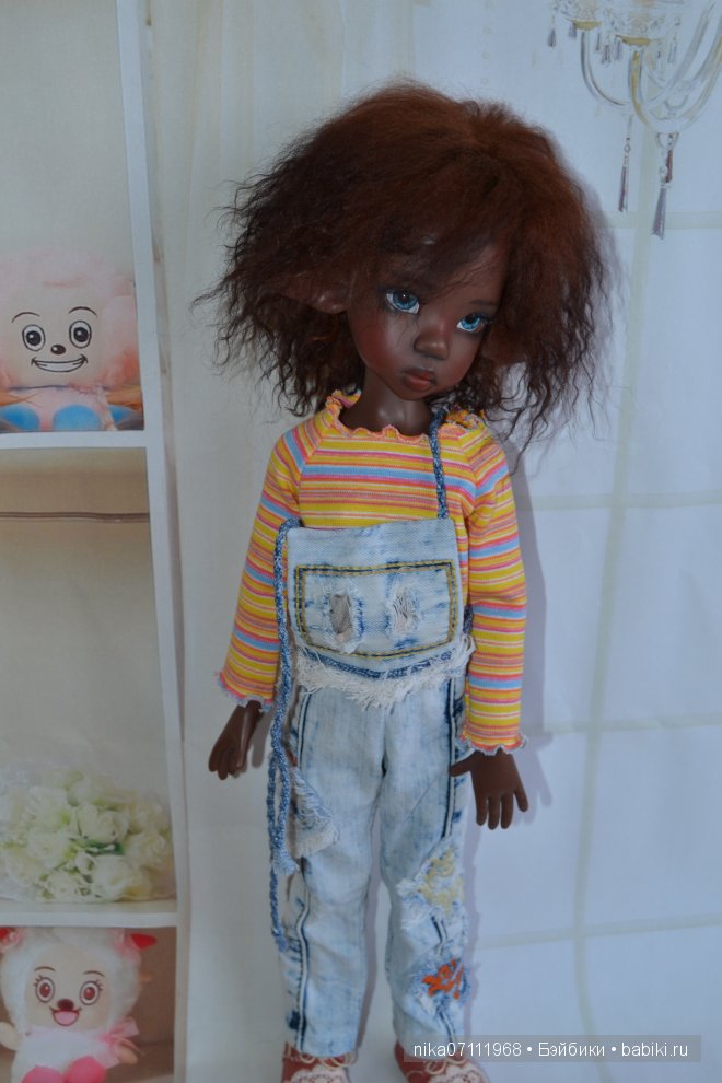 Моя "шоколадная" мечта! Кукла Kaye Wiggs