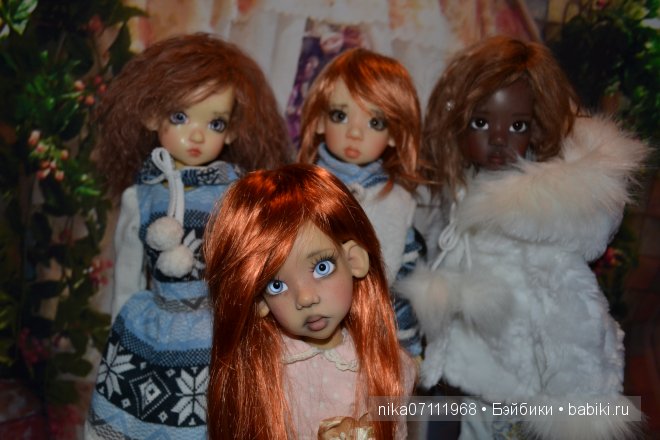 Зимние мотивы с куклами Кайе Виггс (фото 10)