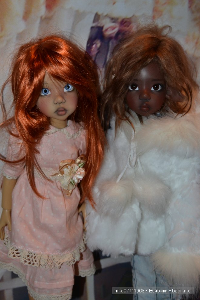 Зимние мотивы с куклами Кайе Виггс