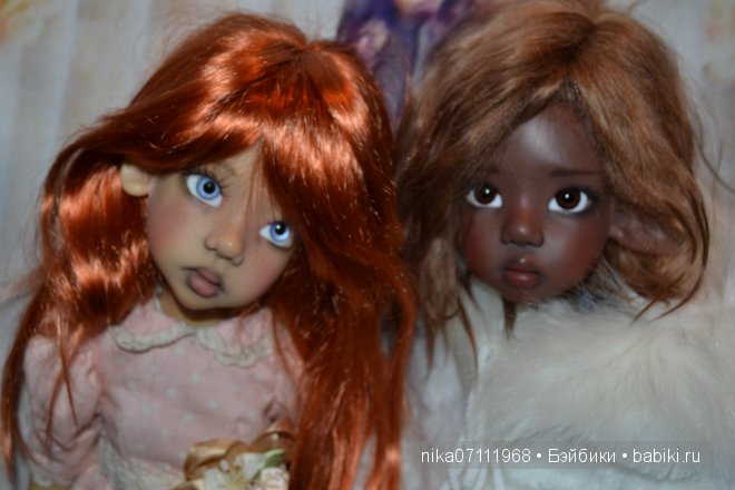 Зимние мотивы с куклами Кайе Виггс