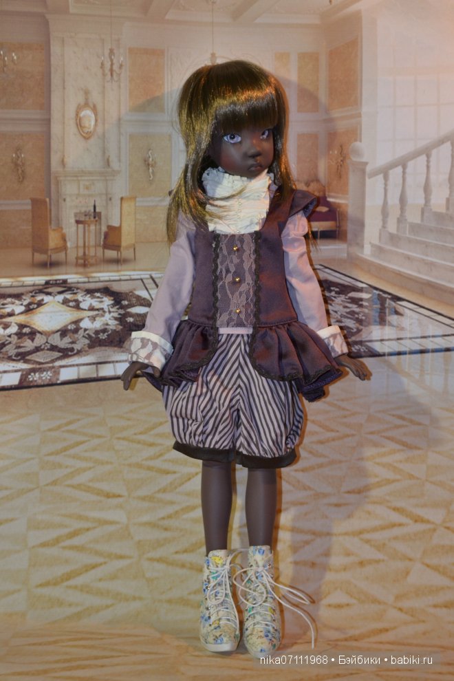 Моя Наоми. Кукла Кайе Виггс, Микки дарк тан (фото 4)